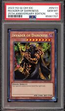 Yu-Gi-Oh Invasion of Chaos 25th Anniversary Invader of Darkness PSA 10 #EN111 picture