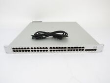 Cisco Meraki MS250-48LP-HW L3 Stck Cld-Mngd 48x GigE 370W PoE Switch *Unclaimed* picture