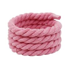 2PCS 10Colors Thick Rope Laces Round Weaving Twisted Rope  Women Men Sneakers picture