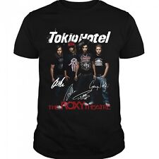 Rare Tokio Hotel Concert Shirt Vtg Black S-2345XL T-Shirt A1220 picture