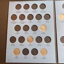 Partial Set of Buffalo Nickels 1913-1937 - 36 Of 65 Coins picture