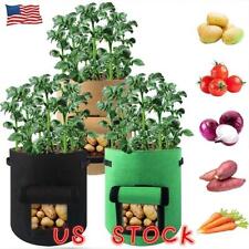 New Potato Grow Bags Tomato Plant Bag Home Garden Vegetable Planter Container picture