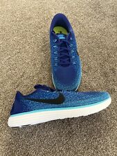 Nike Free RN Distance Running Shoes Blue Low Top 827115-400 Men Size 15 NEW picture