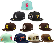 NEW San Diego Padres New Era 59FIFTY 5950 Fitted Baseball Cap Unisex Multi-size picture