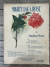 Vintage 1901 Mighty Lak’a Rose Sheet Music Ethelbert Nevin picture
