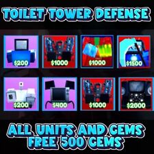 🚽 ROBLOX: Toilet Tower Defense (TTD) UNITS & GEMS | NEW UPDATE 🥚 | CHEAPEST 🚽 picture