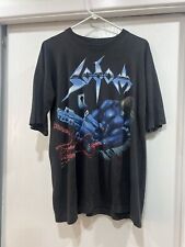 Vintage 1992 Sodom Tapping The Vein Tour Metal T-Shirt EE1265 picture