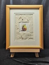 Vintage Fruit Art Painting Signed By Artist TRACY C.  In Frame picture