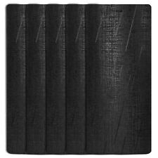 DALIX Silky Vertical Window Blinds Premium Textured Set 5 Pack Qty / Black picture