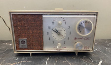 Vintage General Electric Beige Clock Radio Model C-1436-B-Fully Tested picture
