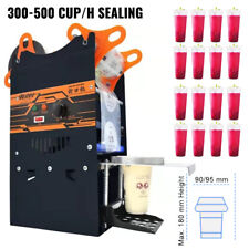 Manual 180mm Tall Cup Sealer Boba Tea Sealing Machine 300-500 Cups/hr picture