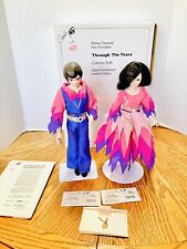 Donnie And Marie Osmond 1998 Fine Porcelain Dolls Set Complete W/ Papers & Box picture