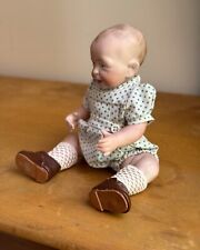 Rare All-Bisque Antique Kaiser Baby Character Boy Doll picture