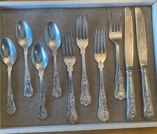 Vintage International Silver Co., USN Navy, Kings Pattern, 10 Pieces Flatware picture
