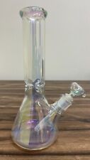 12'' Heavy 7mm Thick Glass Bong Water Pipe Hookah with Bowl picture