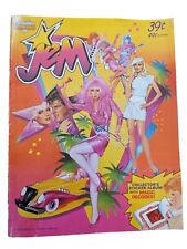 Vintage 1986 Jem and the Holograms Sticker Album Book Stickers HASBRO NO DECODER picture