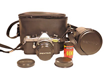 Vintage Pentax ME Super SLR 35mm Camera Cleaned & Serviced With Lens Bag Film picture