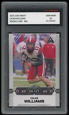 Caleb Williams 2022 Leaf Draft 1st Graded 10 Rookie Card RC USC/Chicago Bears picture