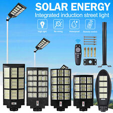 9900000000LM 2000W Commercial LED Solar Street Light Dusk to Dawn Road Lamp+Pole picture