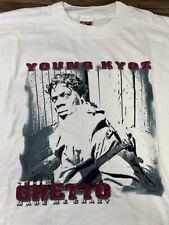Vintage Young Kyoz Rap Tee Shirt Size XL The ghetto Made Me Crazy Album RARE picture