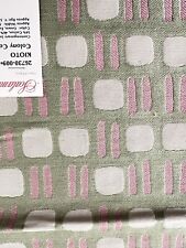 1 Scalamandre fabric- KIOTO- H 27” x  V 27“- Color Green, Ecru, Pink, picture