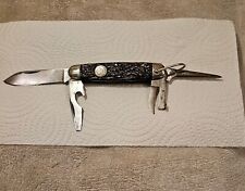 Vintage 1928-1939 Remington USA RS3333 Boy Scout Pocket Knife.Nice Bone Handles  picture