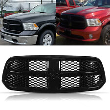 Replace Front Bumper For 2013-2018 Dodge Ram 1500 Upper Glossy Black Grille picture