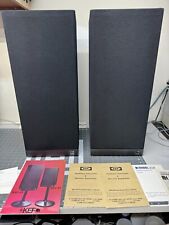 2X MINT RARE KEF Model 304 SP1127 EXCELLENT WORKING COSMETIC COND. W/ Manuals🔥 picture