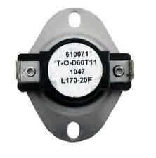 Supco L170 SPST Limit Control Thermostat Snap Disc L170-20F picture