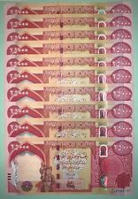 2020 Iraq Currency 8 x 25,000 Iraqi Dinar - 200,000 Total IQD - 25K UNCirculated picture