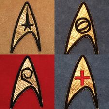 Star Trek TOS Original Series Uniform Insignia Patches - Cosplay Costume Patch picture