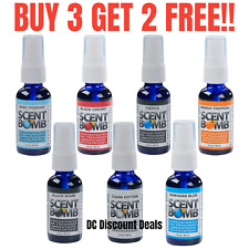 BUY 3 GET 2 FREE Scent Bomb 100% Concentrated Air Freshener 1oz Car & Home Spray picture