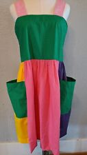 1980's Willi Wear/Willi Smith Handmade Color Block Street Wear Jumper size small picture