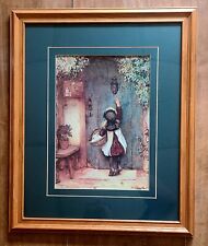 The Visitor Vintage Picture Arthur Hopkins Bombay Framed Print 18 x 22 picture