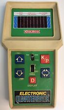 VINTAGE 1978 COLECO ELECTRONIC QUARTERBACK HANDHELD FOOTBALL GAME WORKING RARE picture