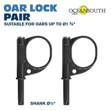 Oceansouth Pair Of Oar Locks, Clamp On, for Oars upto Ø1 ¾