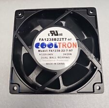 COOLTRON FA1238B22T7-97  220V / 240V  24 / 20W AC cooling fan picture