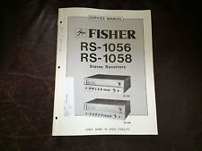 Fisher Original Service Manual Factory Repair Schematic Turntable Receiver picture