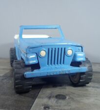 Vintage Tonka Jeepster 1970's Light Blue 4x4 Jeep Convertible  picture