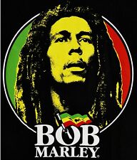 Bob Marley Reggae Zion Rootswear Black T Shirt Mens Size Small-Medium picture