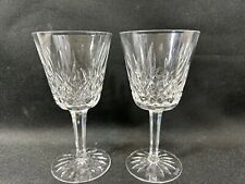 Waterford Crystal Lismore~(Lot of 2)~Claret Wine~6 Oz.~5.78
