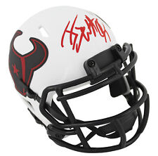 Texans J.J. Watt Authentic Signed Lunar Speed Mini Helmet BAS Witnessed picture