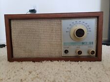 KLH Model Twenty-One '21' FM Table Radio - Vintage Classic - , missing knob picture