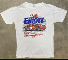 Vintage 1988 Bill Elliott Nascar Winston Cup Champion T-Shirt, Bill Elliott Shir picture
