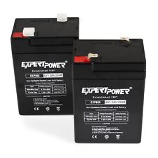 2 Pack 6V 6 Volt 5Ah Rechargeable Sealed Lead Acid Battery Replaces 4.5Ah 4Ah picture