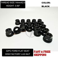 32 OEM Factory Lug Nuts 14x2.0 Flat Washer For Ford 99-02 F-250 F-350 Excursion picture