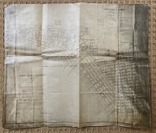 MAP - OLD CROTON AQUEDUCT DEPT. SEWER DISTRICT #4 & #22 LOWER MANHATTAN 1868-69 picture