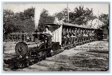 c1905 Miniature Trains Eden Springs Park Benton Harbor Michigan Vintage Postcard picture