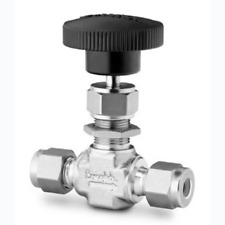 SS-1RS4 Swagelok Stainless Steel Integral Bonnet Needle Valve, 0.37 Cv, 1/4 in picture