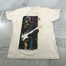 Vintage Eric Clapton T Shirt Mens Extra Large White Journeyman World Tour 1990 picture